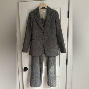 Victoria Beckham Tweed Suit